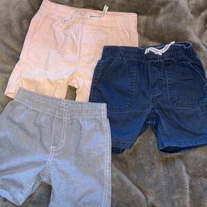 Nautica trio light pink/ blue/ blue& white stripped toddler 24 month